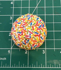Melissa Doug Scoop Serve Ice Cream Counter Replacement Rainbow Sprinkles