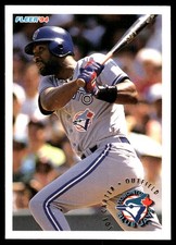 Joe Carter 1994 Fleer #326 Toronto Blue Jays MLB READ FREE SHIPPING AutographDen