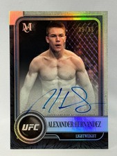 2019 Topps UFC Museum Collection Alexander Hernandez Auto 09/99