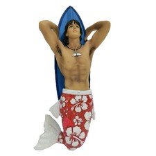 December Diamonds Hung 10 Surfer Merman Christmas Tree Ornament 5555159