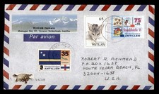 DR WHO 1996 NETHERLANDS ANTILLES CURACAO AIRMAIL TO USA w16602