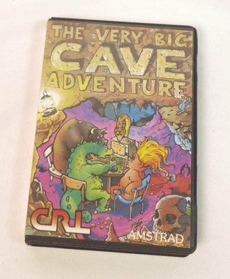 Schneider CPC 464 Amstrad in OVP -- THE VERY BIG CAVE ADVENTURE (CRL) - Tape
