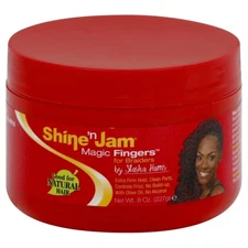 Ampro Shine'N Jam Magic Fingers for Braiders Extra Firm Holds 8 OZ