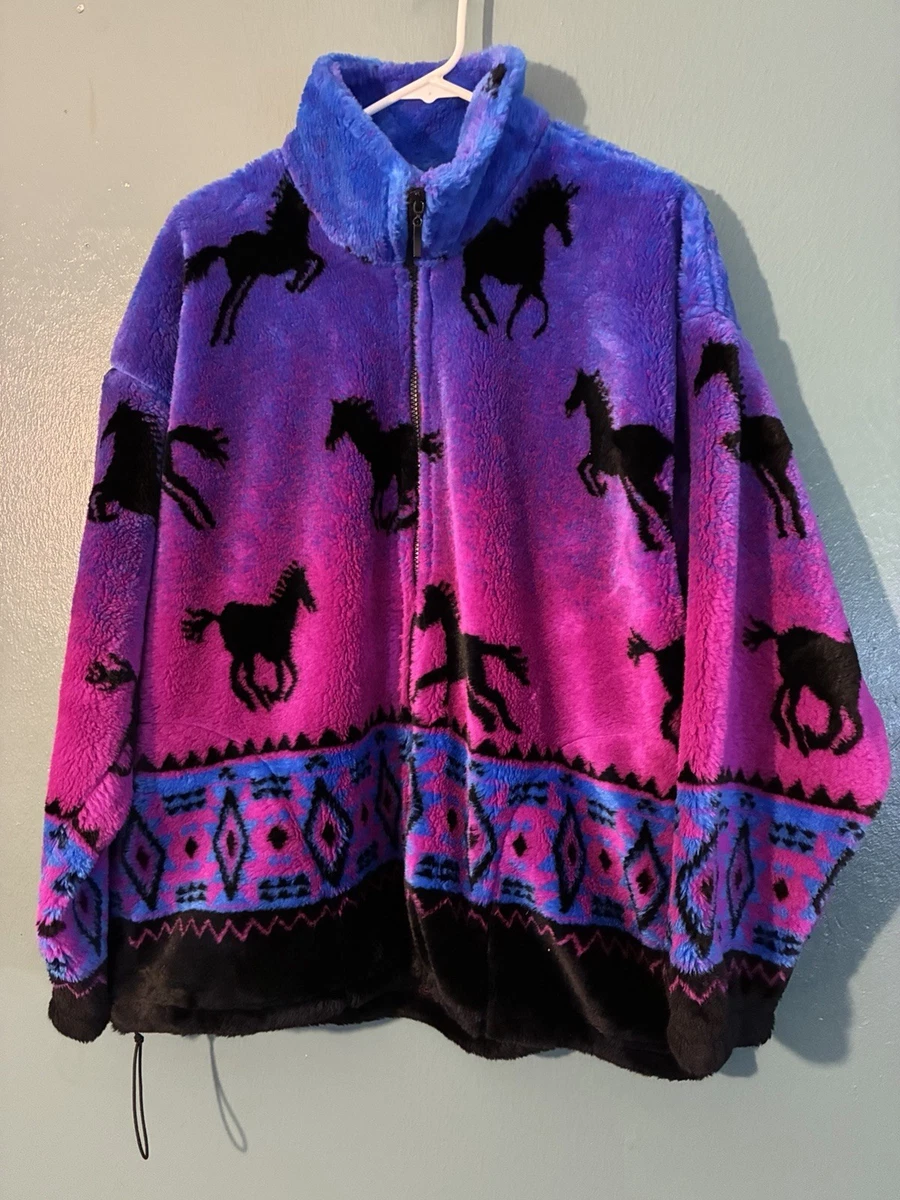Horse Fleece Jacket Indiana Women's Coats & Jackets for sale | eBay