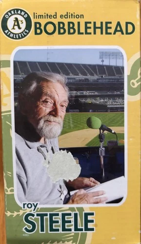Roy Steele Oakland Athletics Baseball Bobblehead MLB SGA 2010