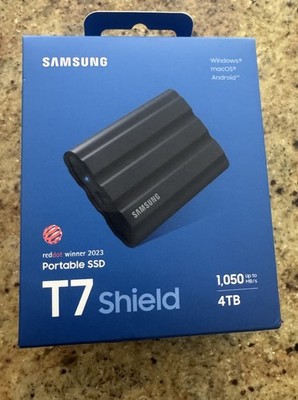 Samsung T7 Shield 4TB External SSD - MU-PE4T0S/AM New Sealed