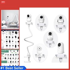 Baby Camera Monitor Mount Flexible Holder Stand 33.4 Inch Clamp Crib Compatible