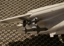 Two 3D Printed Weapons Pylons For The 1983  Gi Joe Sky Striker ARAH