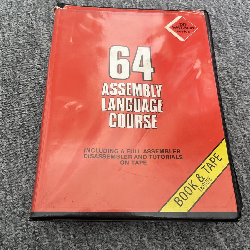 Dr Watson Commodore 64 Assembly Language Course -🕹️Retro Gift Idea🕹️ NO MANUAL