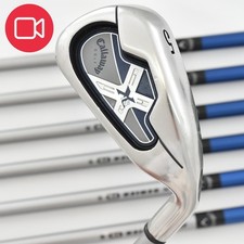 7pcs Callaway X-18 Irons Set 5-6-7-8-9-P-S PW SW JV 70i Stiff RH Golf Clubs
