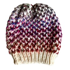 Old Navy Beanie Hat Multicolor Knit Soft Cozy Autumn Winter One Size NWOT