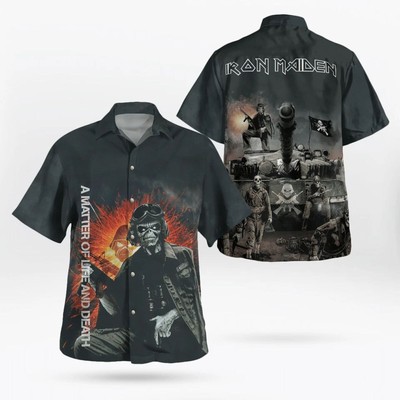 Iron Maiden 8211 A Matter of Life And Death 2006 Hawaiian Shirt Aloha Shirt For