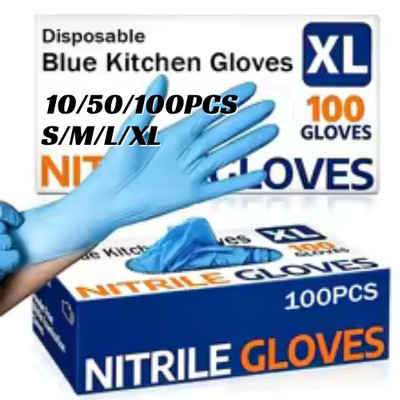 Nitrile Exam Gloves Powder Free Latex Free Disposable Food Safe Medical