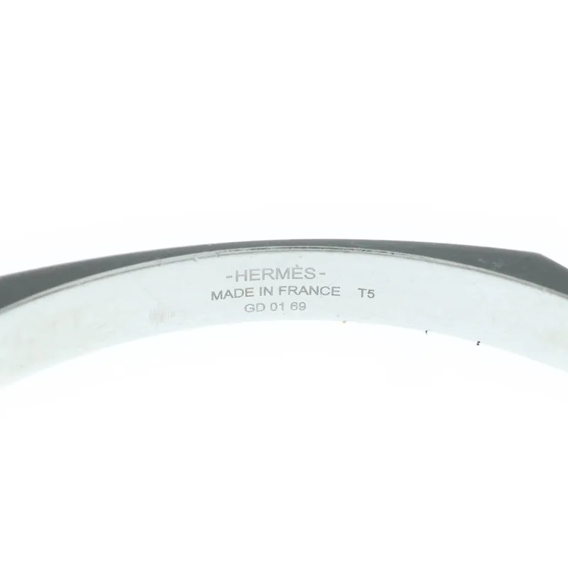 Hermes Tool Box Bangle Silver - image 5
