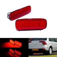 2x Rot LED-Stoßfänger reflektor lampen für Citroen C1 05+,C5 04+,Peugeot 107 05+