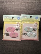 Sanrio Little Twin Stars Blue Pink Hair Bangs Clip Set Hair Accessories Trinket
