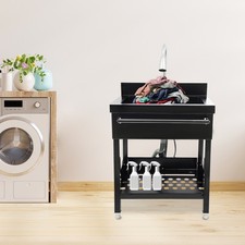 Floor Standing Kitchen Sink, Stainless Steel Kitchen Sink Single Bowl Sink