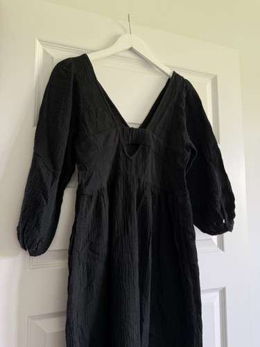 Madewell Lightspun V-Neck Midi Dress Size XS NWT - Picture 13 of 16