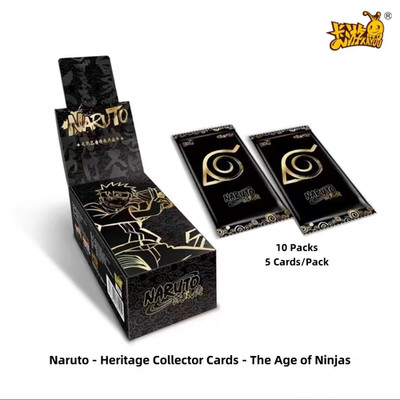 Naruto Kayou Heritage Collection Box Sealed The Age of Ninjas 1 Box 10 Packs