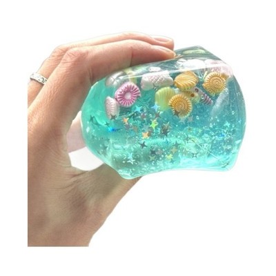 Island Shell Design Squeeze Toy for Sensory Play Hand Eye Coordination