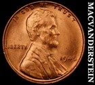 1945 Lincoln Wheat Cent- Red- Choice Gem Brilliant Unc Luster- No Reserve #J8875