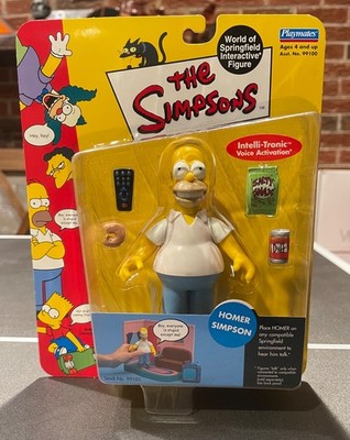 The Simpsons-HOMER SIMPSON-World of Springfield Playmates WOS Series 1 Figure