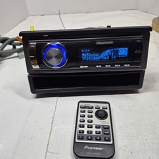 Vintage PIONEER DEH-P5900IB CD mp3 PLAYER 4V Preout REMOTE Control Blue Graphics