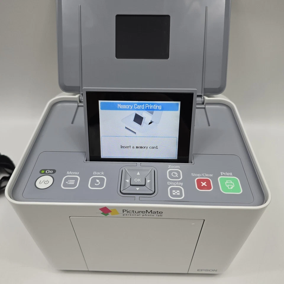 Epson PictureMate Dash PM260 Personal Photo Printer Paper Bundle Tested Works - Image 4 of 4