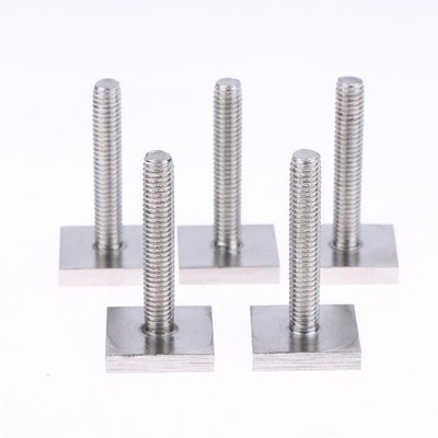 3/5Pcs M6*35mm 20mm T-Bolts Fit For T Track Roof Mount Cycle Carrier Screws Bolt