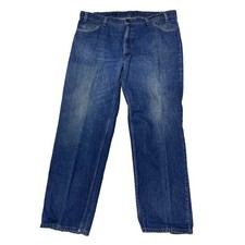 VTG Levis 506 -0202 Orange Tab Student 80s 90s USA Made Medium Wash 42x32 1989