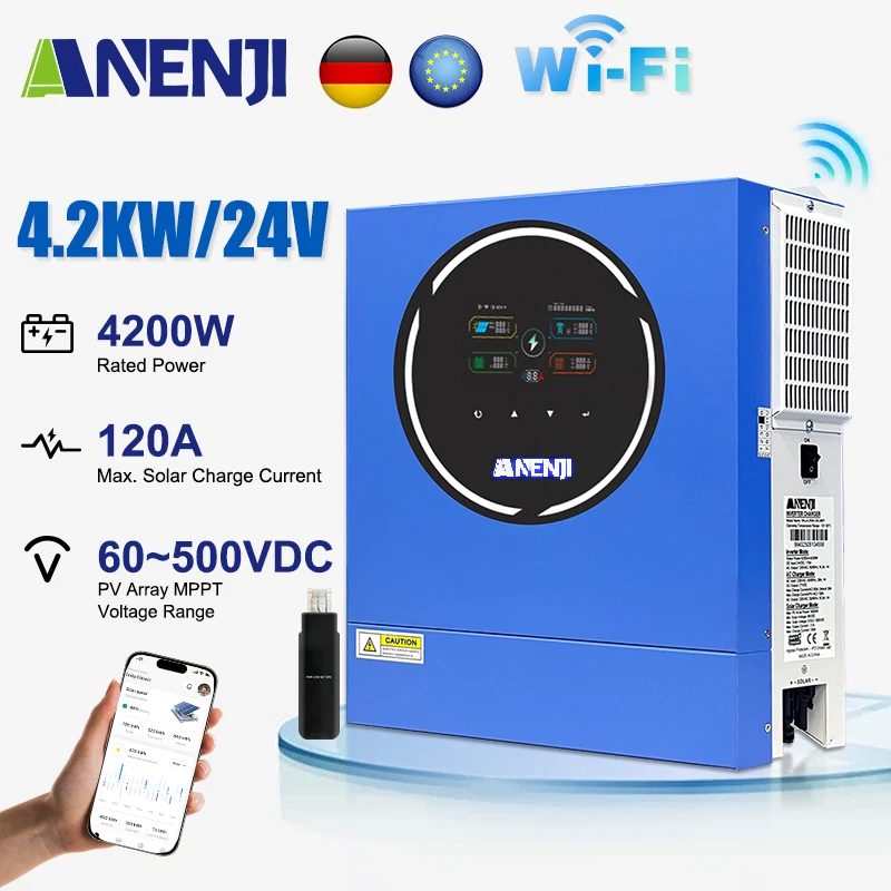 1000W Solar-Netzwechselrichter – 22-60V DC Auf 23 Produktbild-Vorschau 4