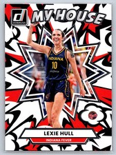 Lexie Hull 2025 Donruss WNBA 10 My House Indiana Fever