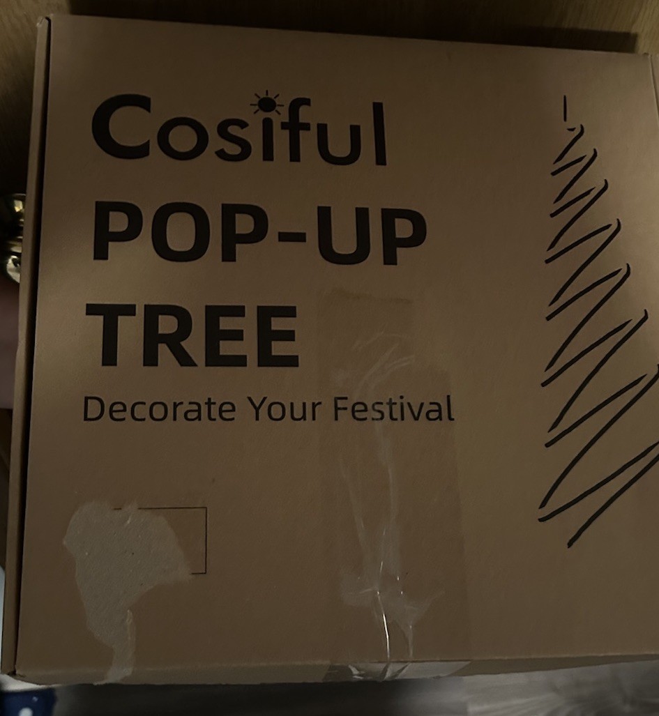 5 Foot Halloween Pumpkin Tree Led Lighting With Tinsel New Inbox