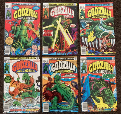 Godzilla The King Of Monsters #1-24 Komplett Marvel Comics 1977-1979