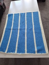 hand made crochet baby blanket new