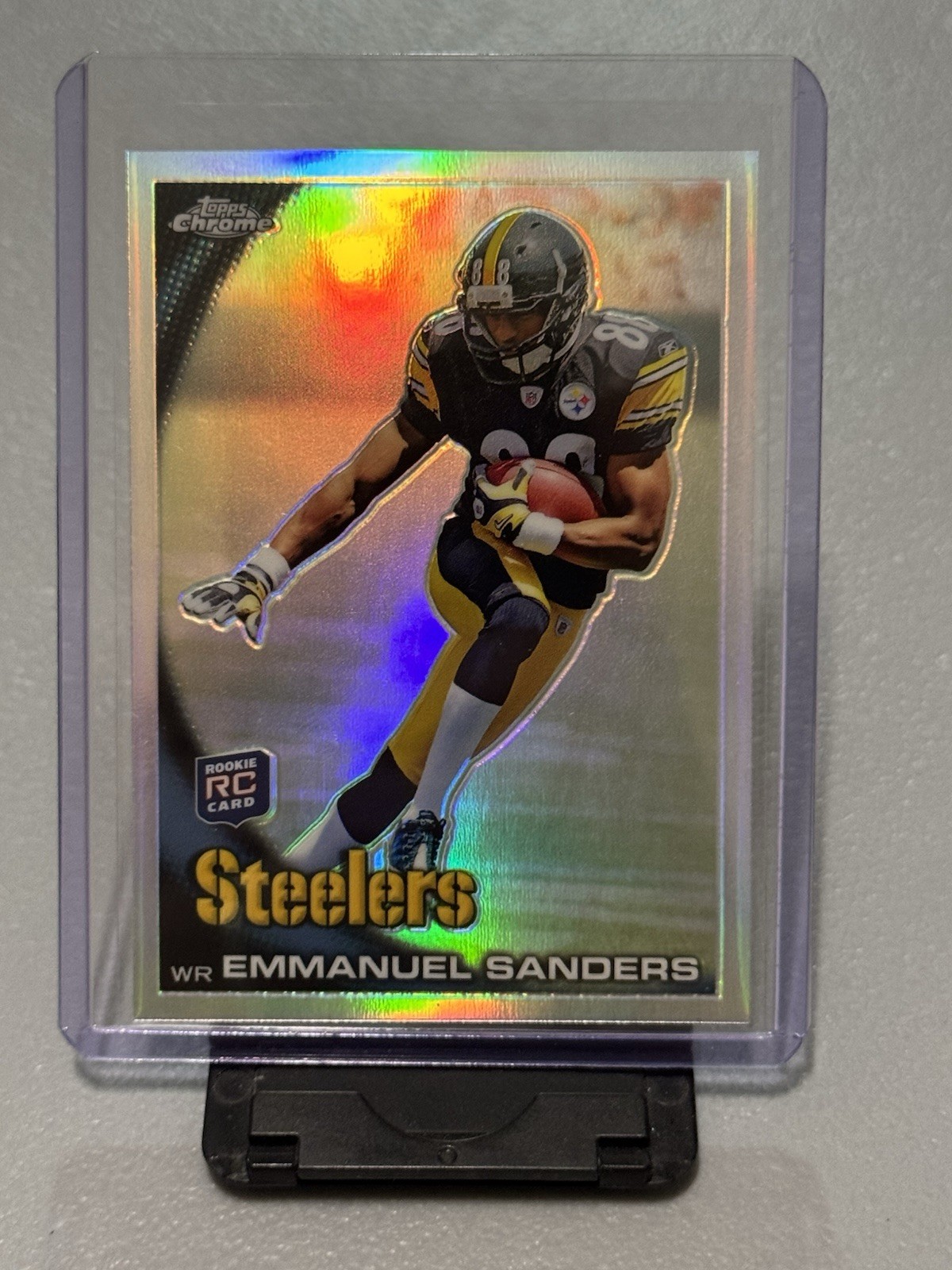 2010 Topps Chrome #C106 Emmanuel Sanders Refractors