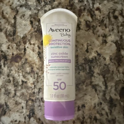 Aveeno Baby - Continuous Protection Sunscreen - 50 SPF - EXP 02/27
