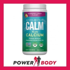Natural Calm Plus Calcium, Raspberry Lemon - 453g 82.10 per kilo