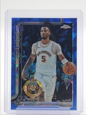 STEPHON CASTLE 2025-26 TOPPS CHROME SAPPHIRE NBA ALL-ROOKIE TEAM RC Q2754