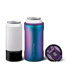 BrüMate Hopsulator Trio 3-in-1 Insulated Can Cooler for 12oz / 16oz Cans +