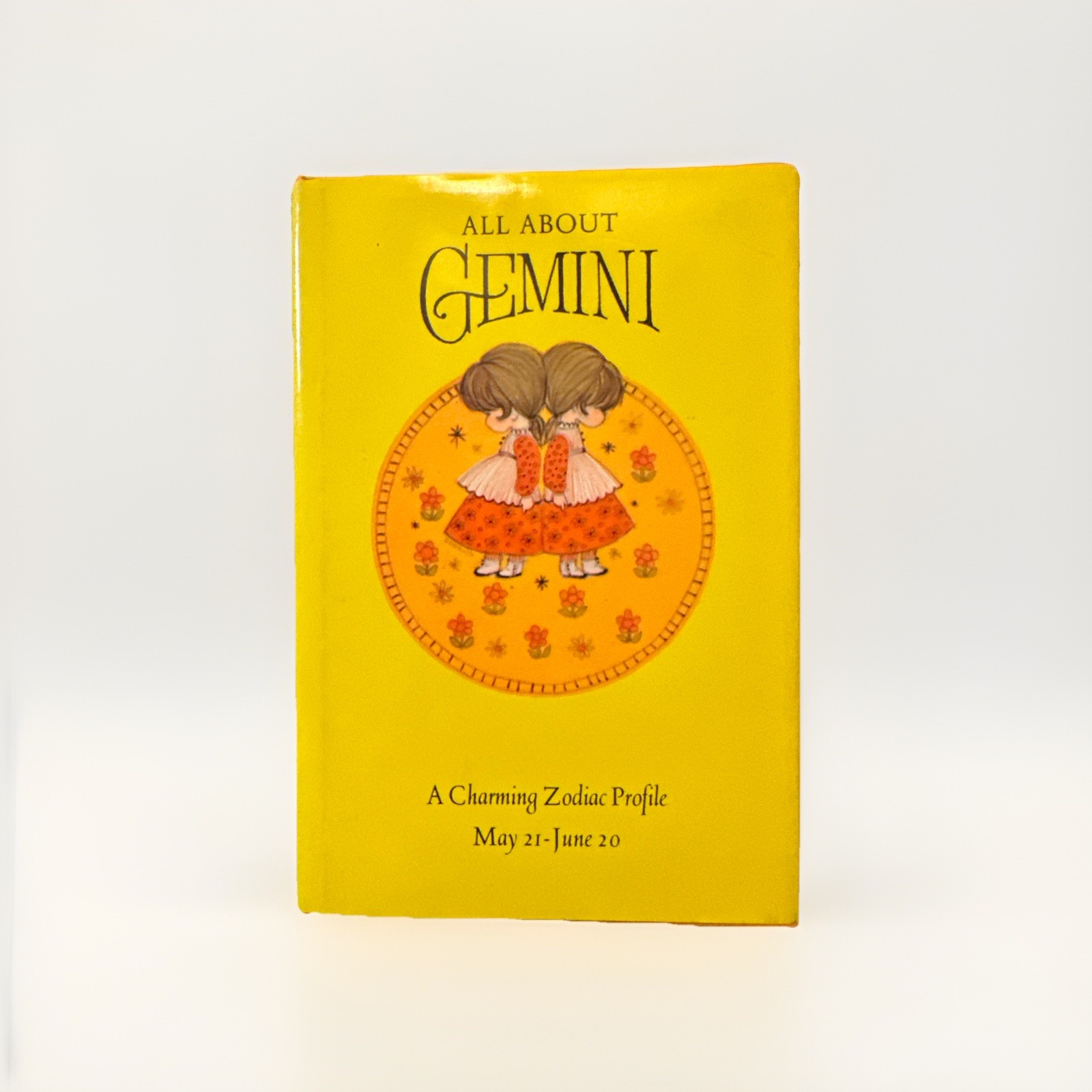 All About Gemini Dean Walley 1970 Hallmark Dust Jacket NM/M Rare Children’s Book