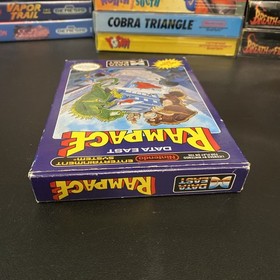 Rampage (Nintendo Entertainment System, 1988) CIB COMPLETE NICE SHAPE NES Game