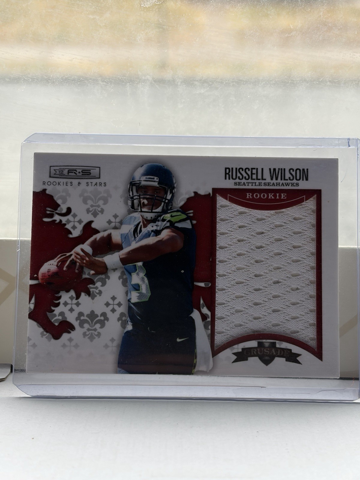 Russell Wilson Panini Rookies & Stars Rookie Crusade #5 Base
