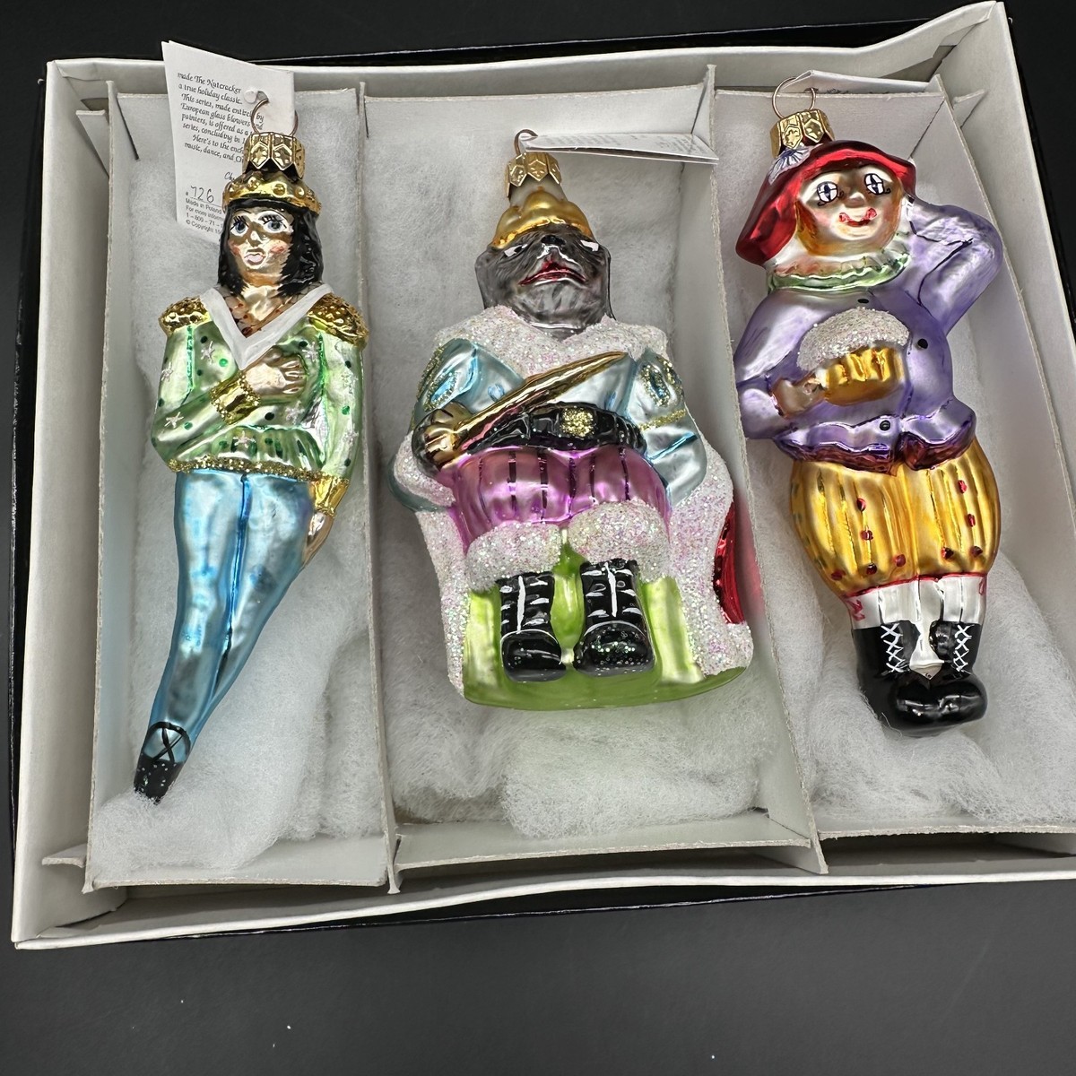 美品 ラリック クリスマスオーナメント【1996年】 1996 Christopher Radko Nutcracker Suite II Christmas Ornaments | eBay