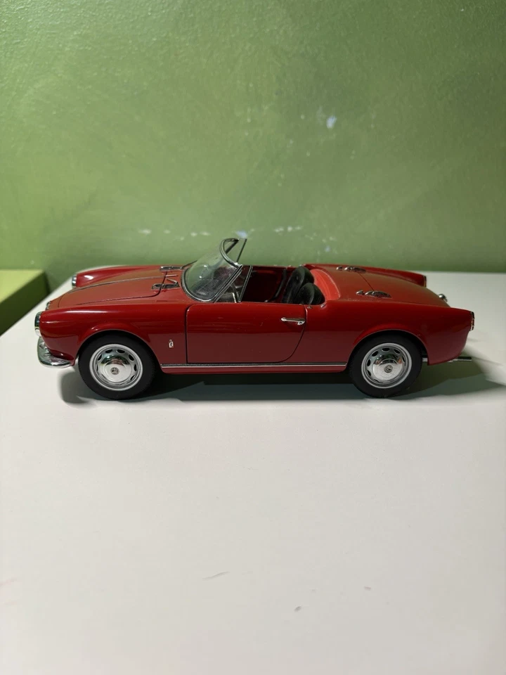 Autoart Alfa Romeo 1600 Duetto Spider Rossa  1:18  - Immagine 3 di 4