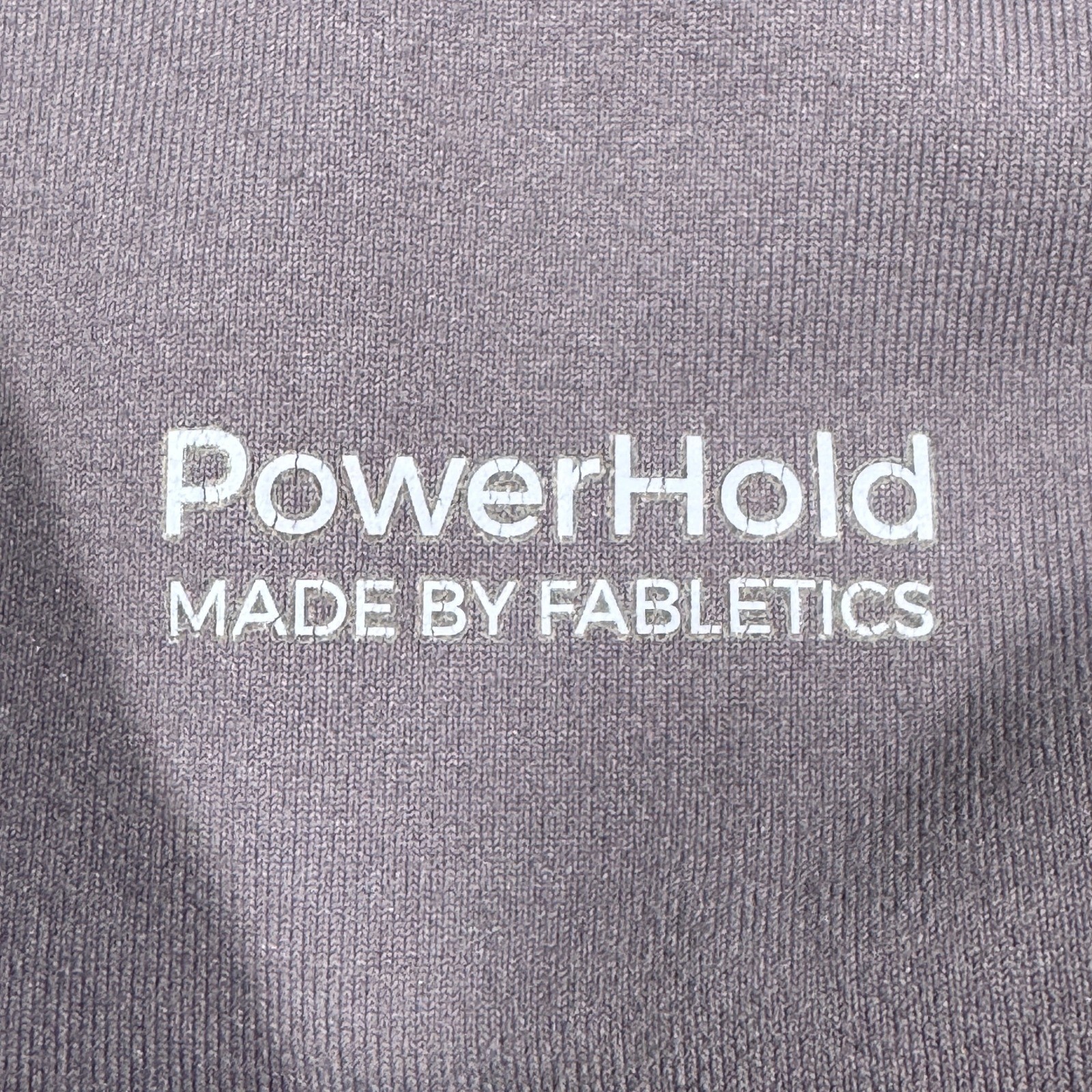 Fabletics PowerHold Colorblock Mesh Leggings Grey… - image 5