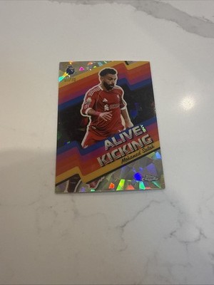 2025-26 Topps Premier League Mohamed Salah Alive And Kicking black /10
