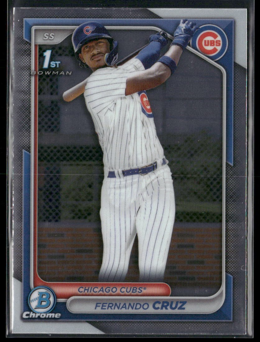 Fernando Cruz 2024 Bowman Chrome #BCP-197 Chicago Cubs