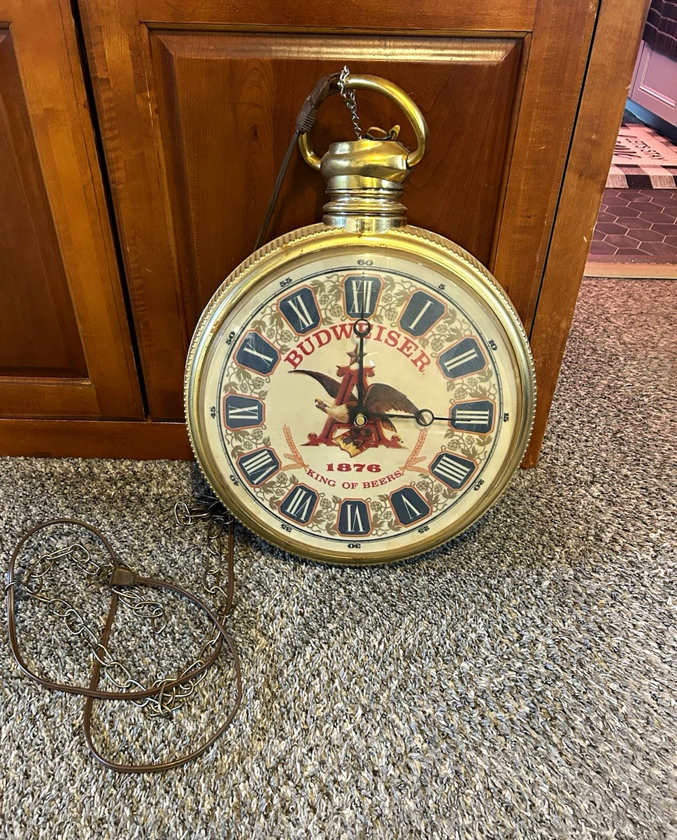 budweiser light clock products for sale | eBay