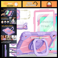 360 Rotating Stand Case for 11" Samsung Galaxy Tab A11 /A9 with Screen Protecto